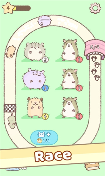 仓鼠跑跑跑游戏安卓版(hamster race) v1.0