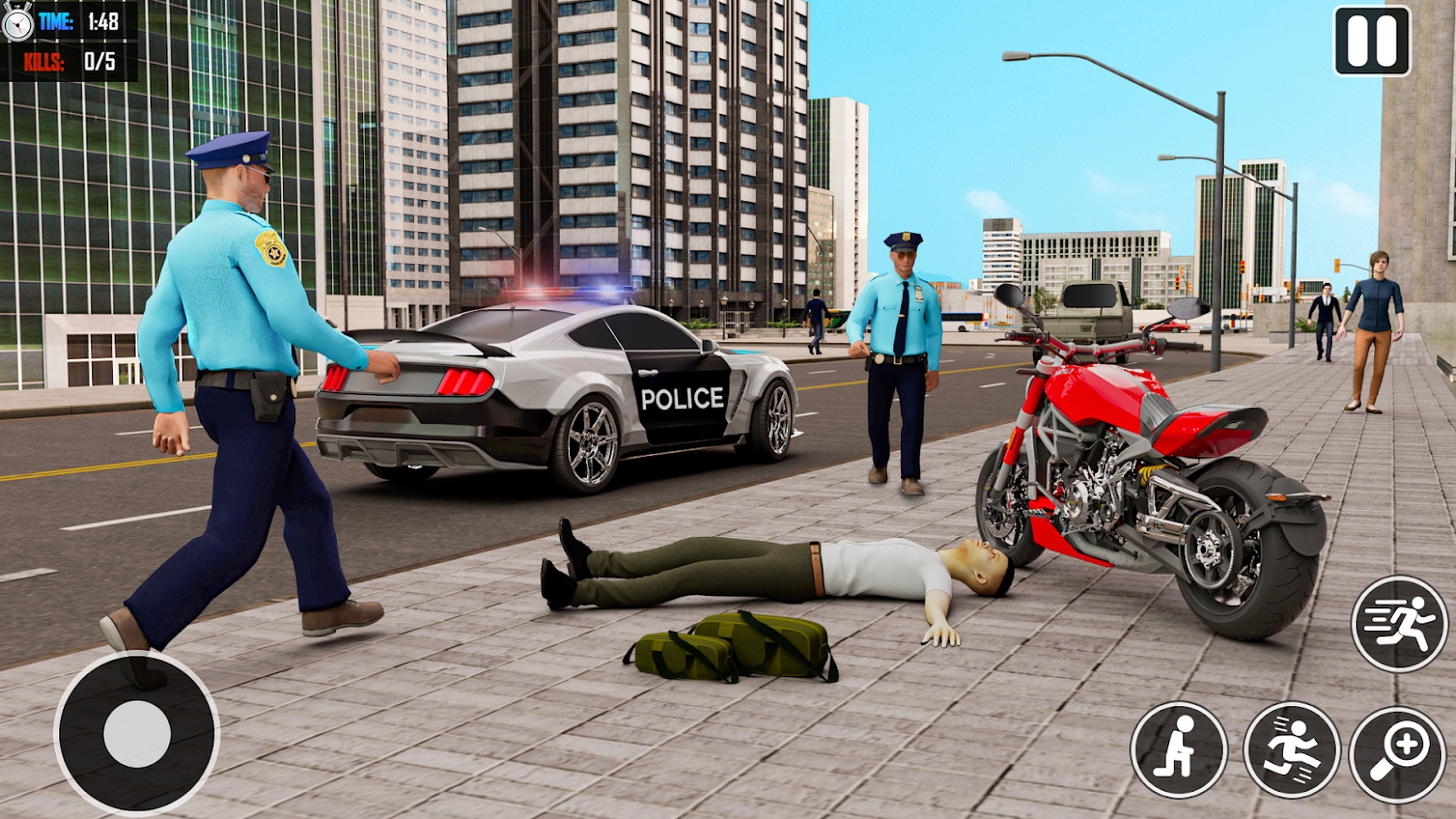 警车特技巨型坡道游戏安卓版 v1.7