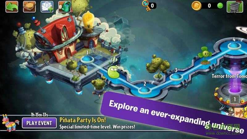 pvz2植物9999999级0阳光无冷却